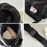 ショルダーバッグ 大容量 ナイロン 黒 | SUNSHINE CLOSET | 詳細画像13