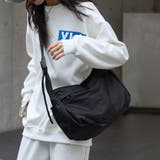 ショルダーバッグ 大容量 ナイロン 黒 | SUNSHINE CLOSET | 詳細画像4