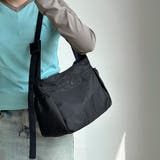 ショルダーバッグ 大容量 ナイロン 黒 | SUNSHINE CLOSET | 詳細画像8