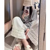 ワイドパンツ フリル レディース 春夏 | SUNSHINE CLOSET | 詳細画像7 