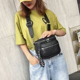 ブラック | ウエストバッグ レディース ボディバッグ | SUNSHINE CLOSET