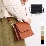 【大好評レビュー】フェイクレザーショルダーバッグ 5色展開 春 | SUNSHINE CLOSET | 詳細画像1