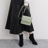 【大好評レビュー】フェイクレザーショルダーバッグ 5色展開 春 | SUNSHINE CLOSET | 詳細画像5