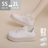 厚底スニーカー レディース ローカット靴 | SUNSHINE CLOSET | 詳細画像1
