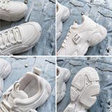 厚底スニーカー ダッドスニーカー 美脚 | ANGELCLOSET | 詳細画像3