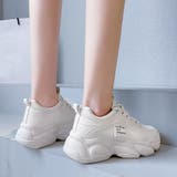 厚底スニーカー ダッドスニーカー 美脚 | ANGELCLOSET | 詳細画像6