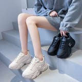 厚底スニーカー ダッドスニーカー 美脚 | ANGELCLOSET | 詳細画像7