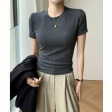 無地Tシャツ 半袖 レディース 薄手 | ANGELCLOSET | 詳細画像13