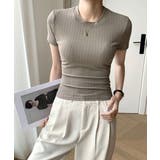無地Tシャツ 半袖 レディース 薄手 | ANGELCLOSET | 詳細画像2