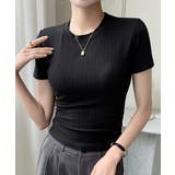 無地Tシャツ 半袖 レディース 薄手 | ANGELCLOSET | 詳細画像3
