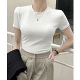 無地Tシャツ 半袖 レディース 薄手 | ANGELCLOSET | 詳細画像7