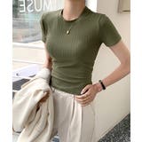 無地Tシャツ 半袖 レディース 薄手 | ANGELCLOSET | 詳細画像9