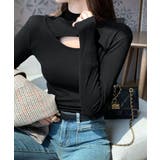 長袖Tシャツ 穴あき ハイネック 春秋冬 | SUNSHINE CLOSET | 詳細画像25 