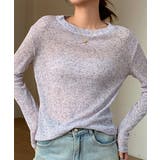 長袖Tシャツ レディース 無地 透け | ANGELCLOSET | 詳細画像11