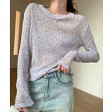 長袖Tシャツ レディース 無地 透け | ANGELCLOSET | 詳細画像12
