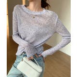 長袖Tシャツ レディース 無地 透け | ANGELCLOSET | 詳細画像13
