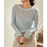 長袖Tシャツ レディース 無地 透け | ANGELCLOSET | 詳細画像15