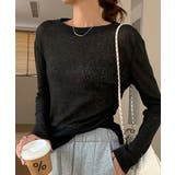 長袖Tシャツ レディース 無地 透け | ANGELCLOSET | 詳細画像5