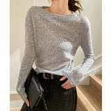 長袖Tシャツ レディース 無地 透け | ANGELCLOSET | 詳細画像7