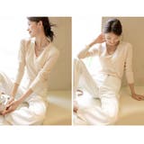 無地ニットトップス Vネック レディース | SUNSHINE CLOSET | 詳細画像11