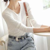 無地ニットトップス Vネック レディース | SUNSHINE CLOSET | 詳細画像7