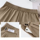 ワイドパンツ アシンメトリー 英字ロゴ | SUNSHINE CLOSET | 詳細画像3 