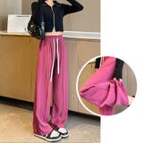 セミワイドパンツ 無地 レディース 5色 | SUNSHINE CLOSET | 詳細画像15 