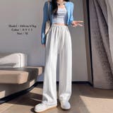 セミワイドパンツ 無地 レディース 5色 | SUNSHINE CLOSET | 詳細画像5 