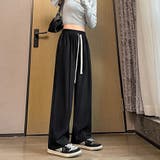 セミワイドパンツ 無地 レディース 5色 | SUNSHINE CLOSET | 詳細画像9 