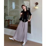 サテンスカート ロングスカート 無地 | SUNSHINE CLOSET | 詳細画像14 