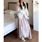 サテンスカート ロングスカート 無地 | SUNSHINE CLOSET | 詳細画像17 