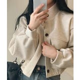 ショート丈ジャケット レディース 無地 | SUNSHINE CLOSET | 詳細画像2 