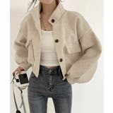 ショート丈ジャケット レディース 無地 | SUNSHINE CLOSET | 詳細画像5 