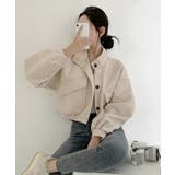 ショート丈ジャケット レディース 無地 | SUNSHINE CLOSET | 詳細画像7 