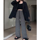 イージーパンツ ロング丈 ボーダー 新作 | SUNSHINE CLOSET | 詳細画像10 