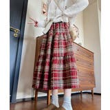フレアスカート Aライン チェック柄秋冬 | SUNSHINE CLOSET | 詳細画像12 