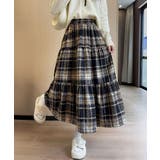 フレアスカート Aライン チェック柄秋冬 | SUNSHINE CLOSET | 詳細画像7 