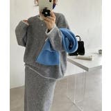 ニットセットアップ 上下セット 配色 | SUNSHINE CLOSET | 詳細画像14