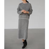 ニットセットアップ 上下セット 配色 | SUNSHINE CLOSET | 詳細画像4