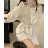 ニットワンピース レディース ベルト付き | SUNSHINE CLOSET | 詳細画像11