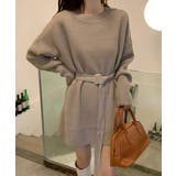 ニットワンピース レディース ベルト付き | SUNSHINE CLOSET | 詳細画像14