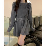 ニットワンピース レディース ベルト付き | SUNSHINE CLOSET | 詳細画像20