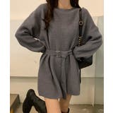 ニットワンピース レディース ベルト付き | SUNSHINE CLOSET | 詳細画像21