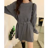 ニットワンピース レディース ベルト付き | SUNSHINE CLOSET | 詳細画像22