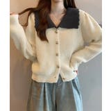 ニットカーディガン レディース 大きめ襟 | SUNSHINE CLOSET | 詳細画像4