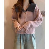 ニットカーディガン レディース 大きめ襟 | SUNSHINE CLOSET | 詳細画像5
