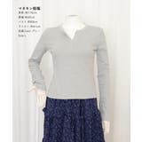 長袖Tシャツ レディース Vネック 無地 | SUNSHINE CLOSET | 詳細画像11