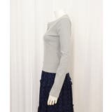 長袖Tシャツ レディース Vネック 無地 | SUNSHINE CLOSET | 詳細画像12