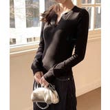 長袖Tシャツ レディース Vネック 無地 | SUNSHINE CLOSET | 詳細画像5