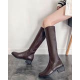 ニーハイブーツ レディース レザーブーツ | SUNSHINE CLOSET | 詳細画像4 